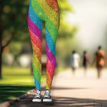 グリッターレインボーフラッグ婚姻平等ゲイプライド レギンス<br><div class="desc">LGBTや同盟国の喜びのかけらもない!全祝50州の結婚の平等統一された。</div>