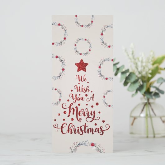 グリッターレッド我々は聖降誕祭を喜んでお祈り (スタンド正面)