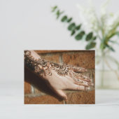 グリッターレンガ ポストカード (スタンド正面)