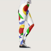 グリッターロシュ・ハシャナはリンゴと蜂蜜を撒く レギンス (右)