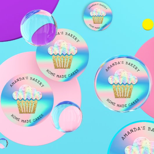 グリッターロ感謝していゴホログラフメタルピンクパステル ラウンドシール