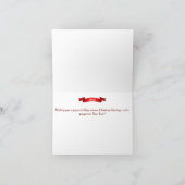 グリッターワンダーランドフォードホリデーカード シーズンカード (内部)