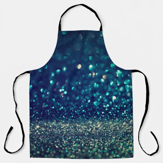 グリッターヴィンテージライトの背景。金ゴールド、シルバー、b エプロン (正面)
