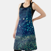 グリッターヴィンテージライトの背景。金ゴールド、シルバー、b エプロン (インサイチュ)