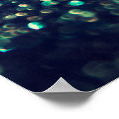 グリッターヴィンテージライト背景。金ゴールド、シルバー、b ポスター (角)