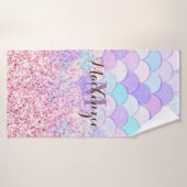グリッター人魚 バスタオル (バスタオル)