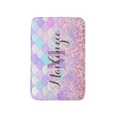 グリッター人魚 バスマット (正面縦)