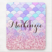 グリッター人魚 マウスパッド (正面)