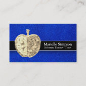 グリッター代用幼稚園先生教授 名刺 (正面)