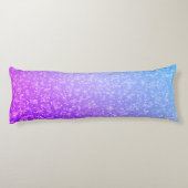 グリッター体操ビームブルーと紫 ボディピロー (裏面)