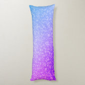 グリッター体操ビームブルーと紫 ボディピロー (裏面 (縦))