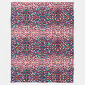 グリッター光トレンディーホログラフィックコレクション フリースブランケット (正面)