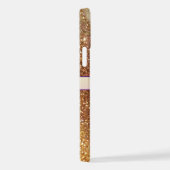 グリッター光ホログラフィ人気があるック収集 iPhoneケース (右側面)