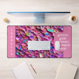 グリッター光学ホログラフィ人気があるー収集 デスクマット