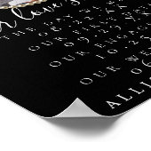 グリッター写真ラブストーリーのタイムラ結婚イン ポスター (角)