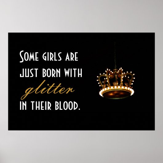 グリッター冠 ポスター (正面)