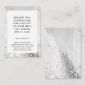 グリッター割引券 割引カード (正面/裏面)