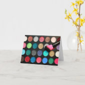 グリッター化粧カード カード (黄色い花)