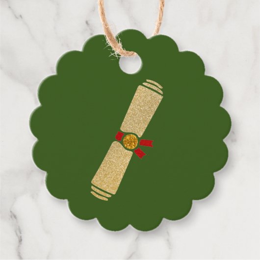 グリッター卒業式 フェイバータグ (正面)