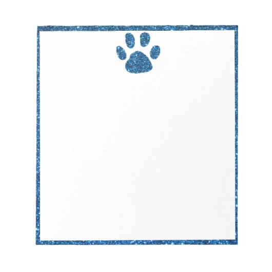 グリッター印刷 ノートパッド (正面)