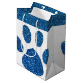 グリッター印刷 ミディアムペーパーバッグ (正面アングル)