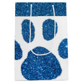 グリッター印刷 ミディアムペーパーバッグ (裏面)