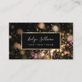グリッター及び照明の名刺 名刺 (正面)