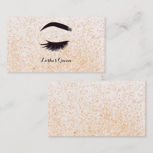 グリッター名刺 名刺 (正面/裏面)