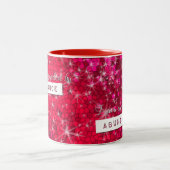 グリッター吸着量感動的法 ツートーンマグカップ (中央)