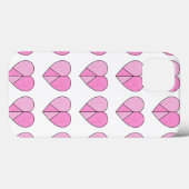 グリッター和平サインハート Case-Mate iPhoneケース (裏面 (横))