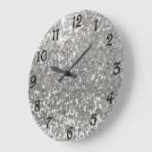 グリッター大時計 ラージ壁時計 (傾斜)