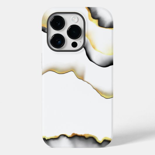 グリッター大理石 Case-Mate iPhoneケース (裏面)