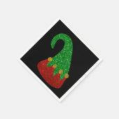 グリッター小妖精や小人ハットナプキンズ スタンダードカクテルナプキン (角)