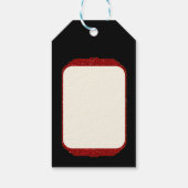 グリッター小妖精や小人帽子 ギフトタグ (裏面)