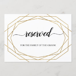 グリッター幾何学枠書記名引留記号 招待状