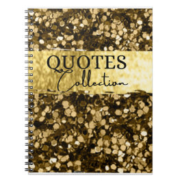 グリッター引用文コレクションノート ノートブック