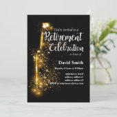 グリッター引退祝賀会の招待状 招待状 (スタンド正面)