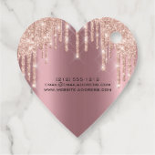 グリッター感謝していロゴバラドライブ名ピンク フェイバータグ (裏面)