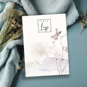 グリッター押し花ロ空白のゴジュエリー表示 名刺