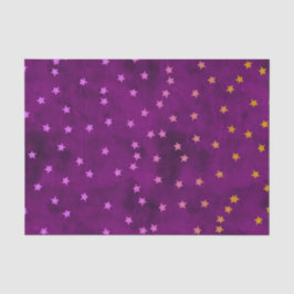 グリッター星オングランジ紙 薄葉紙