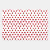 グリッター星 ラッピングペーパーシート (正面)