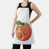 グリッター桃 エプロン (インサイチュ)