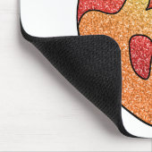 グリッター桃 マウスパッド (コーナー)