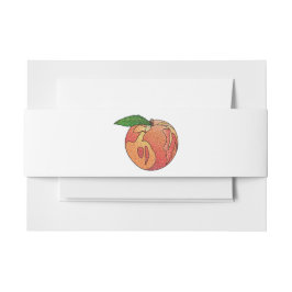 グリッター桃 招待状ベリーバンド