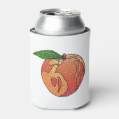 グリッター桃 缶クーラー (缶正面)