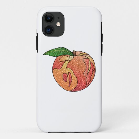 グリッター桃 Case-Mate iPhoneケース (裏面)
