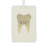 グリッター歯 カーエアーフレッシュナー (裏面)