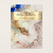 グリッター水彩フェイクネックレス表示カード (正面)