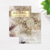 グリッター水彩及びホイルネックレスディスプレイカード (デスク)