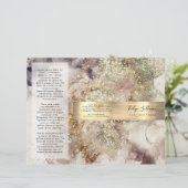 グリッター水彩及び箔パンフレット (スタンド正面)